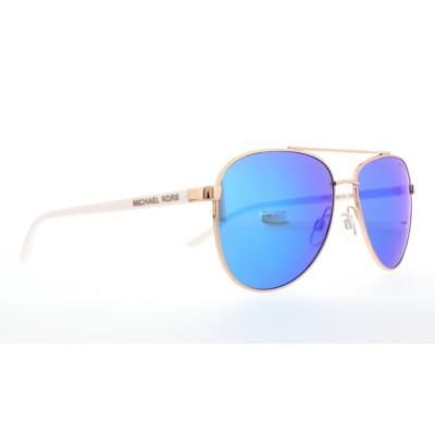 Michael kors blue mirrored sunglasses sale