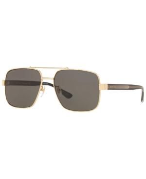Gucci Gg0529S001 30007730001 Goldcrystalgrey Aviator M Nb