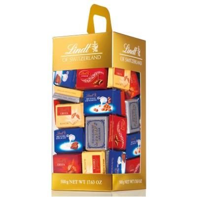 Lindt Assorted Napolitains Carrier Box 500gr, Lindt, Napolitains