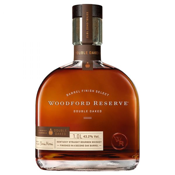WOODFORD RESERVE DOUBLE OAKED 1L 箱付き Reserve Double Oaked Bourbon 1L