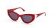Guess Gu76495466A  Plastic Sun Glasses  Shiny Red / Smoke F