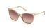 Guess Gu76575657F  Injected Sun Glasses  Shiny Beige  Gradient Brown M Nb